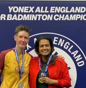 නදීශා එංගලන්තයේදී කේවල සූරතාවයක් සමඟ මිශ්ර අනු සූරතාවයක් දිනයි