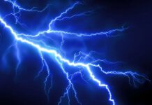 ප්රබල අකුණු ගැන අනතුරු ඇඟවීම්!