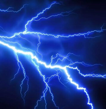 ප්රබල අකුණු ගැන අනතුරු ඇඟවීම්!