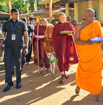 සාම පාගමනට පැමිණි ස්වාමීන් වහන්සේ අත්තනගල්ල රජමහා විහාරස්ථානය වැඳ පුදා ගනිති – Saru News | සිංහල