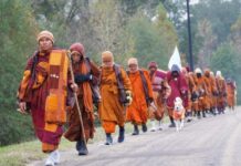 සාම පාගමනේ ගමන් මග