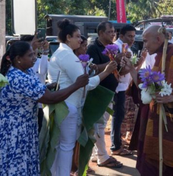 “ඒහි පස්සිකෝ“ සාම පාද යාත්රාවේ දෙවන දිනය අදයි