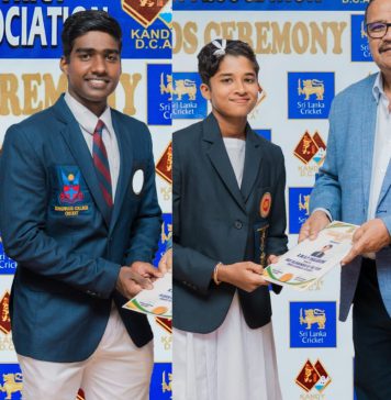 කවීජ සහ අසෙනි මහනුවර සම්මාන රාත්රියේ දි වසරේ දක්ෂතම ක්රීඩක සම්මාන දිනා ගනිති