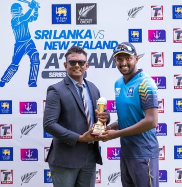 වැස්සෙන් නවසීලන්තය පරාජයේ තරම අඩු කර ගන්න සමත් වෙයි