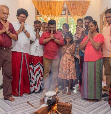 ජනපති අනුර දිට්වා වන්දි යටතේ යළි ඉදිකෙරුණු නව නිවසක අලුත් අවුරුදු සැමරුමට එක්වෙයි