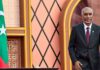මාලදිවයින් ජනාධිපති ශ්රී ලංකාවේ සංචාරයක..