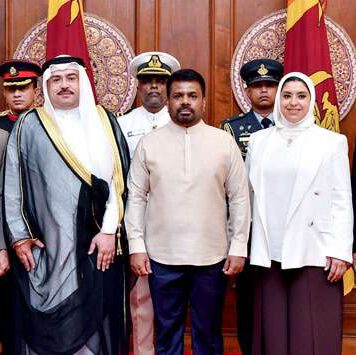 විදේශීය තානාපතිවරු හය දෙනෙක් ජනපති අනුරට අක්තපත්ර භාර දෙති..