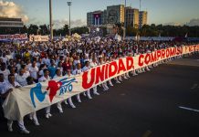 කියුබානු තරුණ පරපුර නොසැලෙන අධිරාජ්ය විරෝධී හවානා පෙළපාලියක… – Saru News | සිංහල