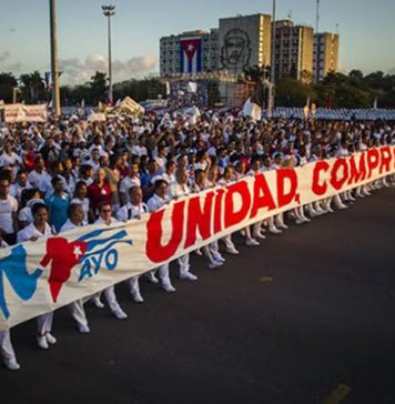 කියුබානු තරුණ පරපුර නොසැලෙන අධිරාජ්ය විරෝධී හවානා පෙළපාලියක… – Saru News | සිංහල