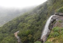 නකල්ස්වලින් ආරම්භවන ජල ධාරා 8ක් හා දිය ඇලි 10ක සීග්ර ජල පහළයාමක්