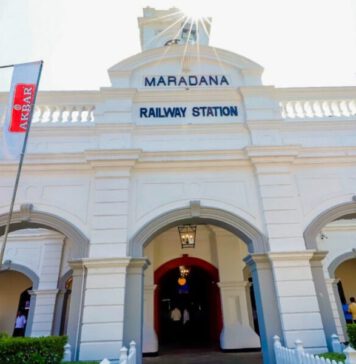 මරදාන දුම්රිය ස්ථානය නවීකරණය කිරීමේ ව්යාපෘතියේ පළමු අදියර අවසන්